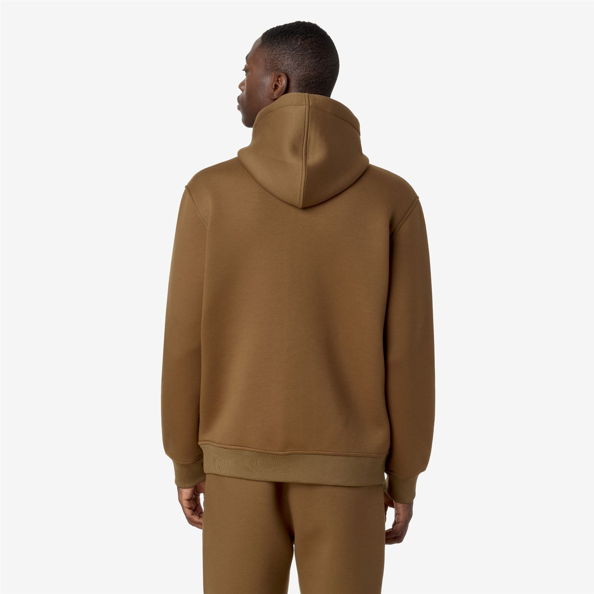 Fleece_MAN_RAINER SPACER_Jacket_Brown Corda - Commercial 6