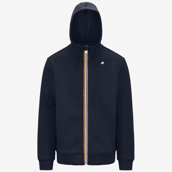 Fleece_MAN_RAINER SPACER_Jacket_Blue Depth - Photo