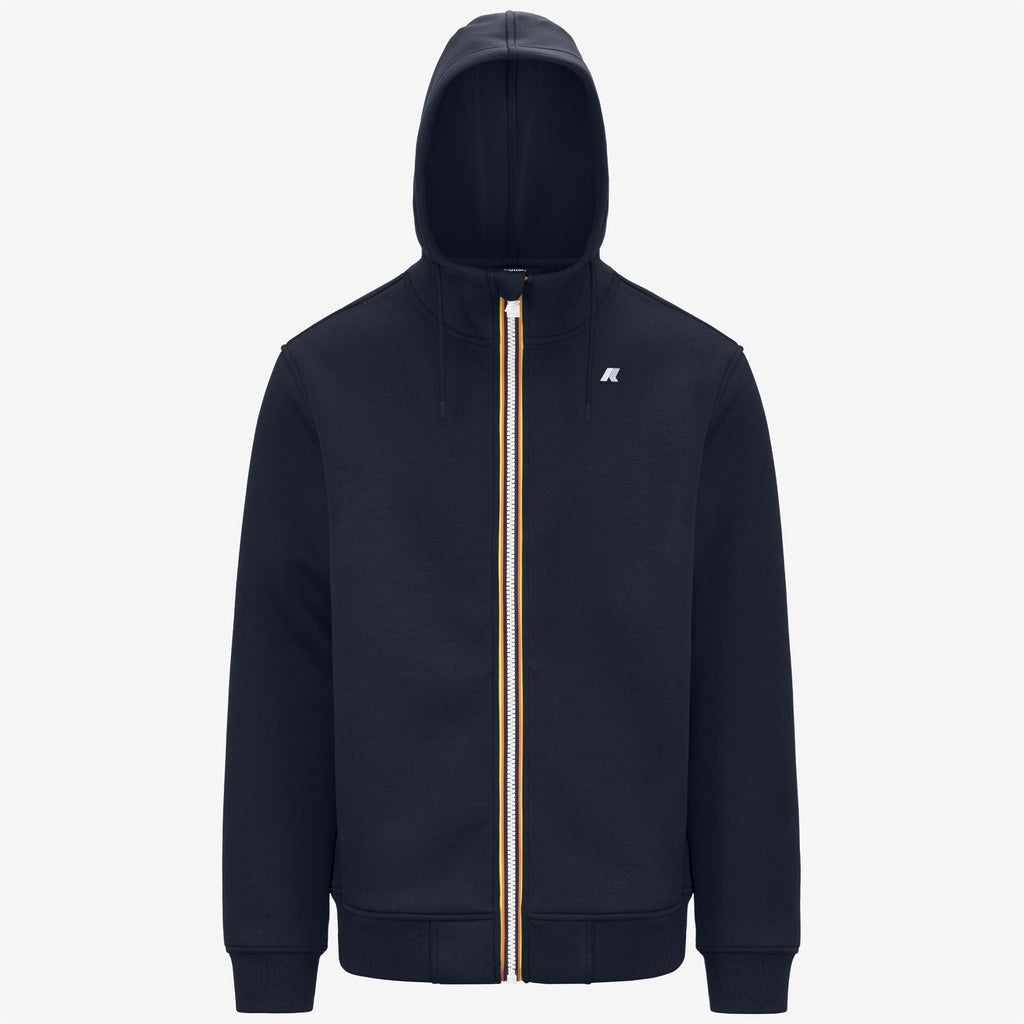 Fleece_MAN_RAINER SPACER_Jacket_Blue Depth - Commercial 1