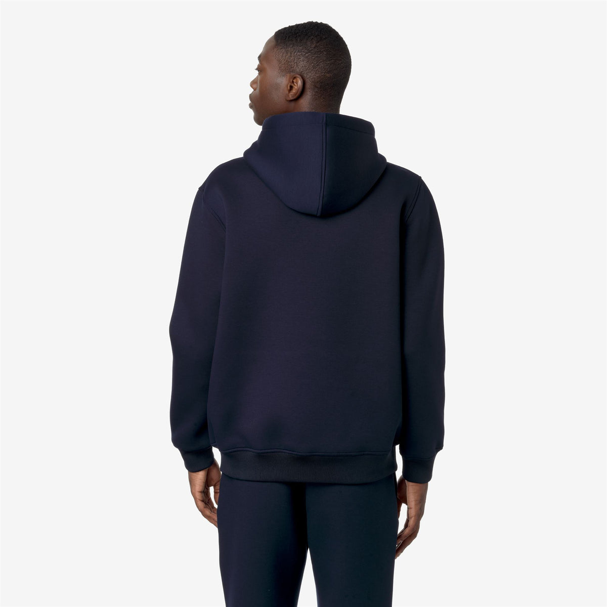 Fleece_MAN_BERNIE SPACER_Pull Over_Blue Depth - Commercial 6