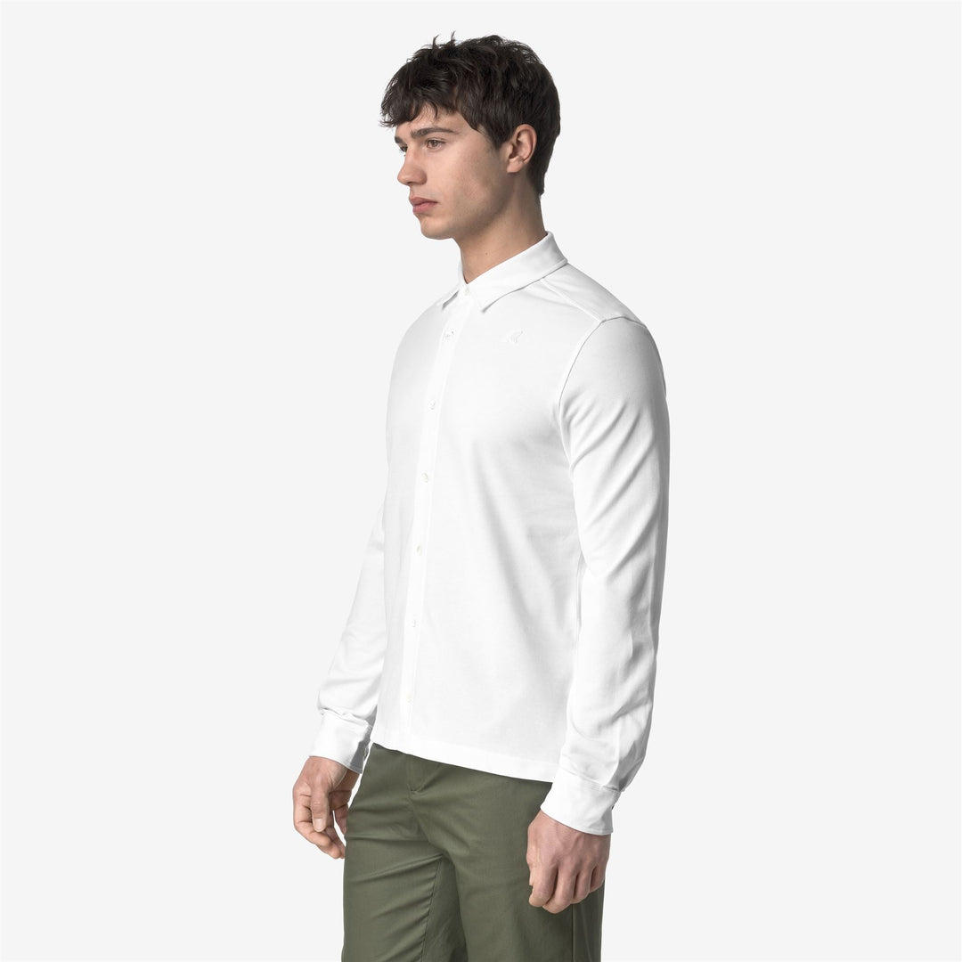 TIMOTHEE PIQUE - Shirts - CLASSIC - MAN - WHITE