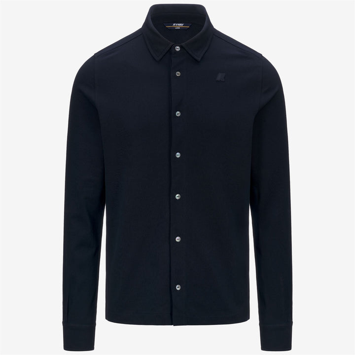 TIMOTHEE PIQUE - Shirts - CLASSIC - MAN - BLUE DEPTH