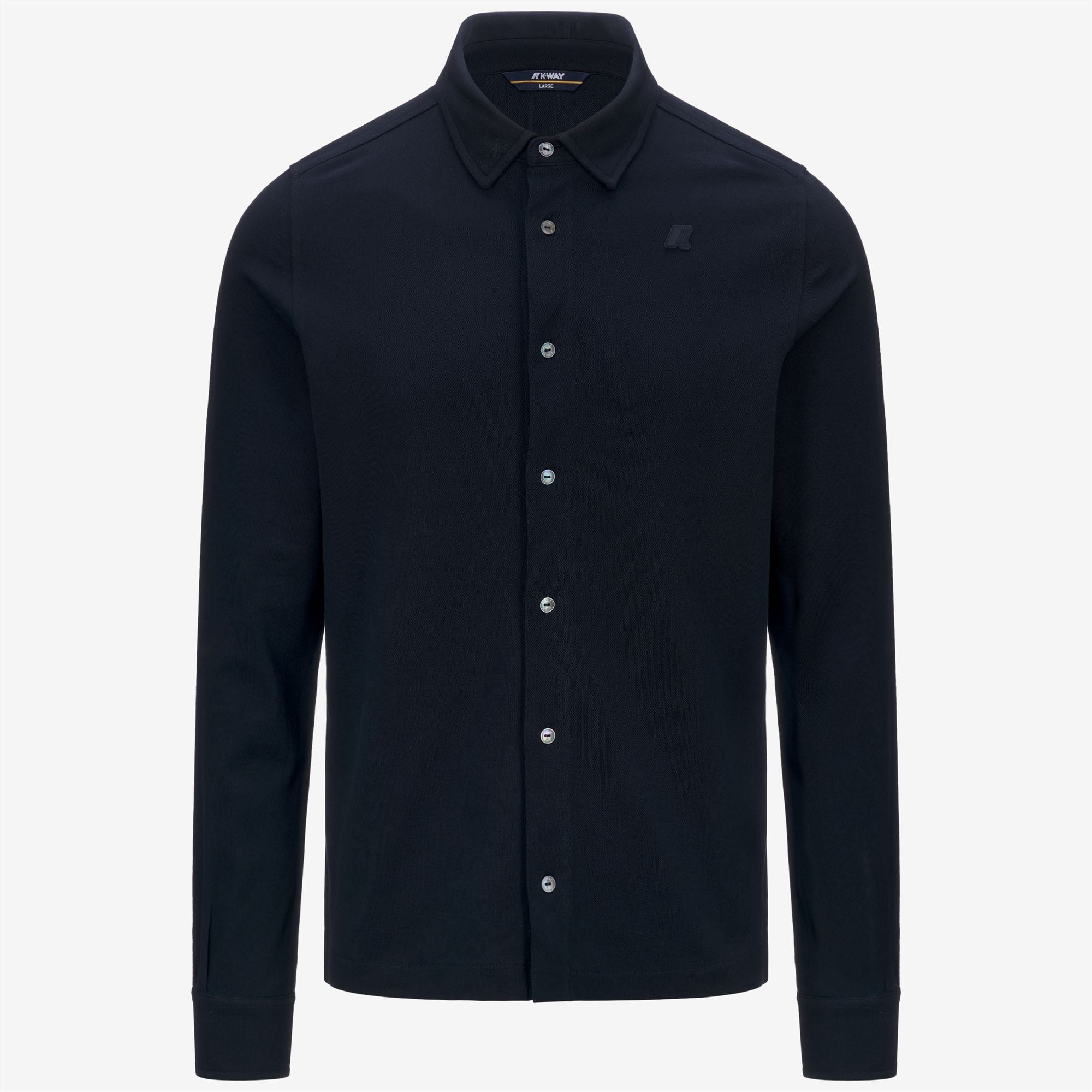 Shirts_MAN_TIMOTHEE PIQUE_Classic_Blue Depth - Commercial 1