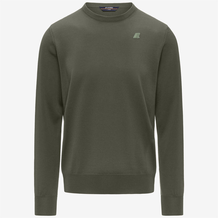SEBASTIEN MERINO - Knitwear - Pull  Over - MAN - Green Sage