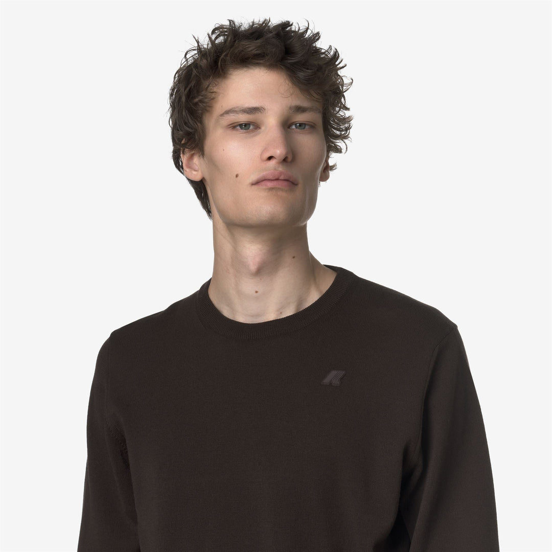 SEBASTIEN MERINO - Knitwear - Pull  Over - MAN - Black Coffee