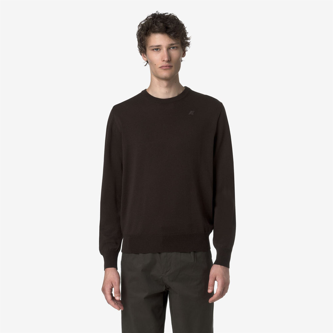 SEBASTIEN MERINO - Knitwear - Pull  Over - MAN - Black Coffee