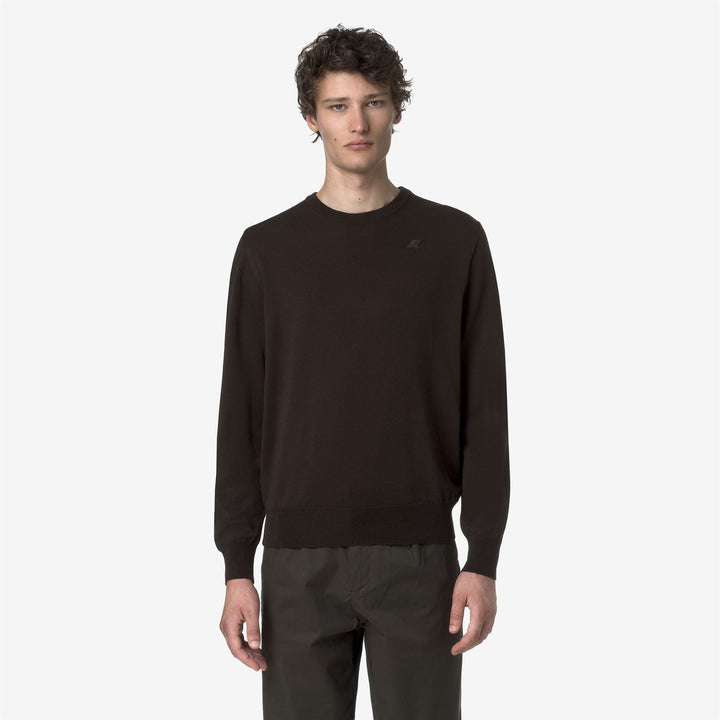 SEBASTIEN MERINO - Knitwear - Pull  Over - MAN - Black Coffee