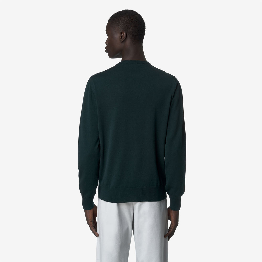SEBASTIEN MERINO - Knitwear - Pull  Over - MAN - Green Ponderosa