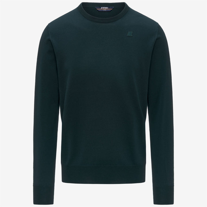 SEBASTIEN MERINO - Knitwear - Pull  Over - MAN - Green Ponderosa