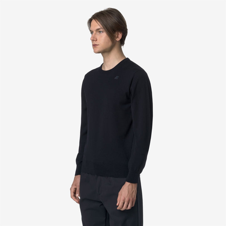 SEBASTIEN MERINO - Knitwear - Pull  Over - MAN - Blue Depth