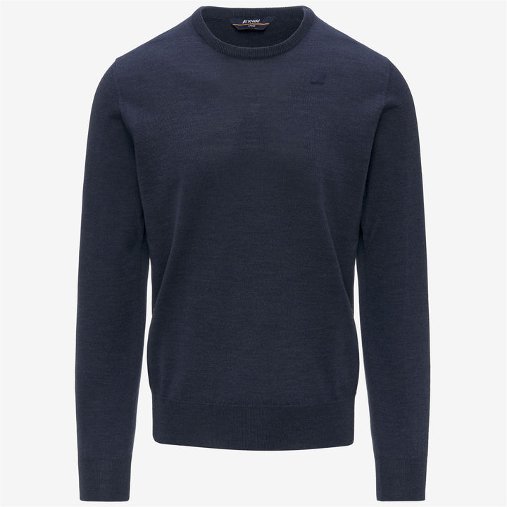 SEBASTIEN MERINO - Knitwear - Pull  Over - MAN - Blue Faded Mel