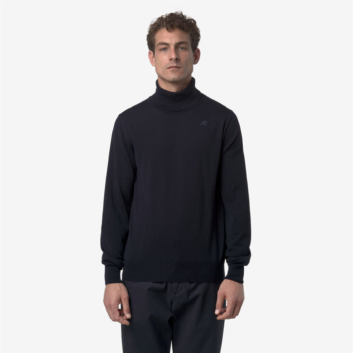 HENRY MERINO - Knitwear - Pull  Over - MAN - Blue Depth