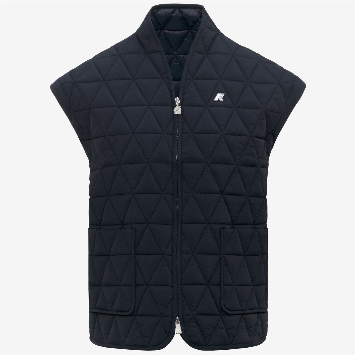 Jackets_WOMAN_SALOIRE DIAMOND QUILTED WARM AF_Short_Blue Depth - Commercial 1