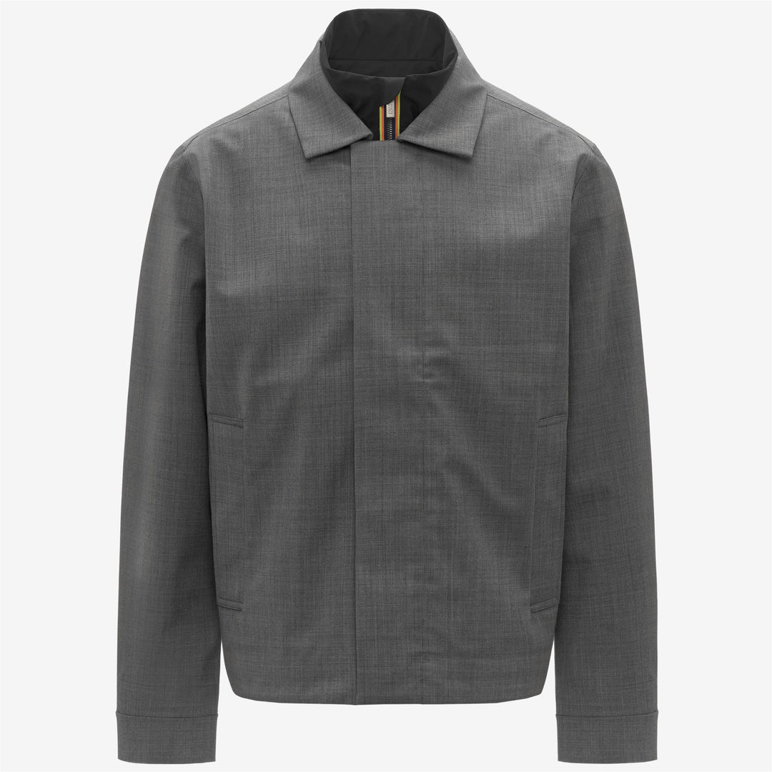 Jackets_MAN_LOUIR 3L WOOL_Short_Grey Shadow Dk GRISAILLE - Photo