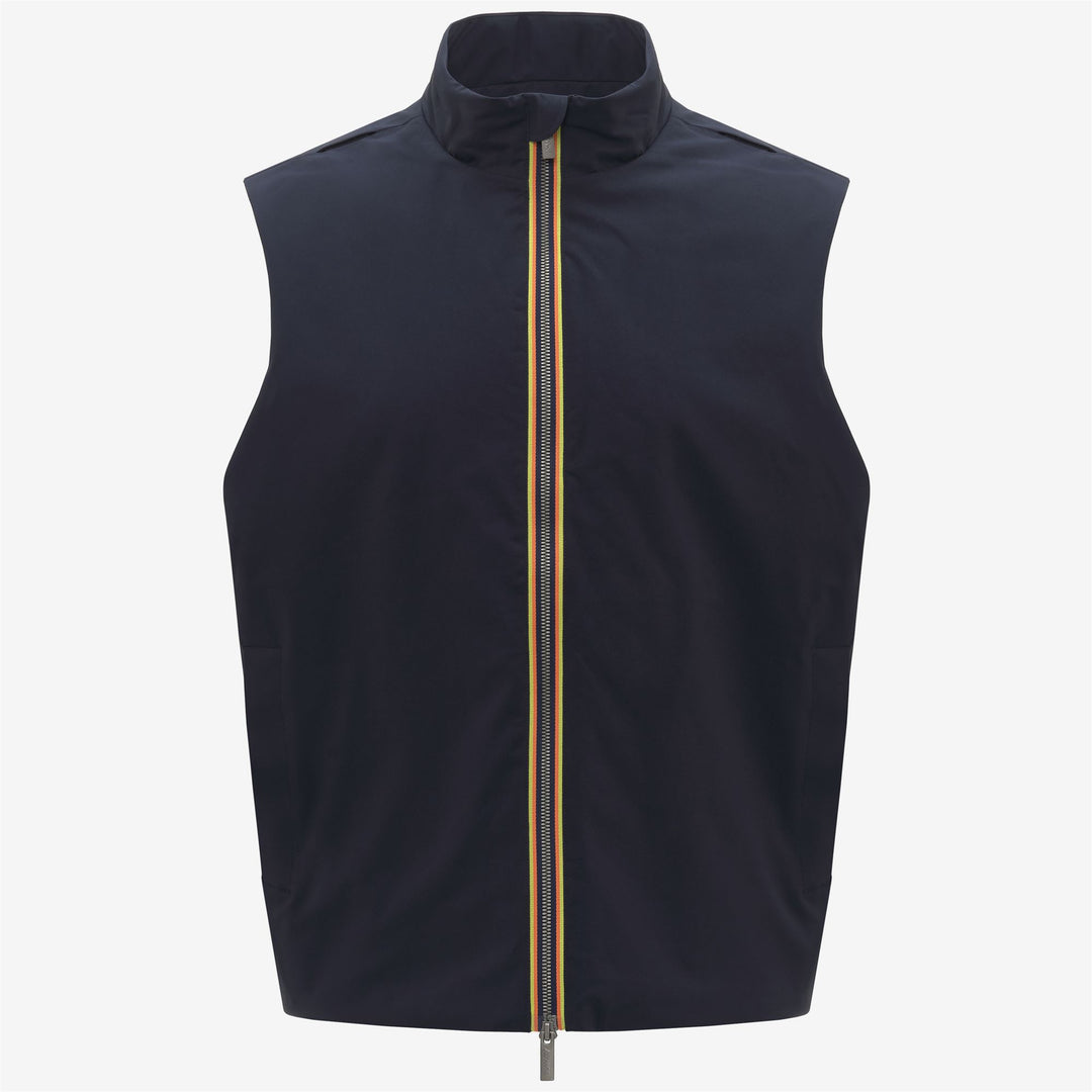 Jackets_MAN_LOUIR 3L WOOL_Short_Blue Depth Combo - Blue Depth - Unico - DressedFront