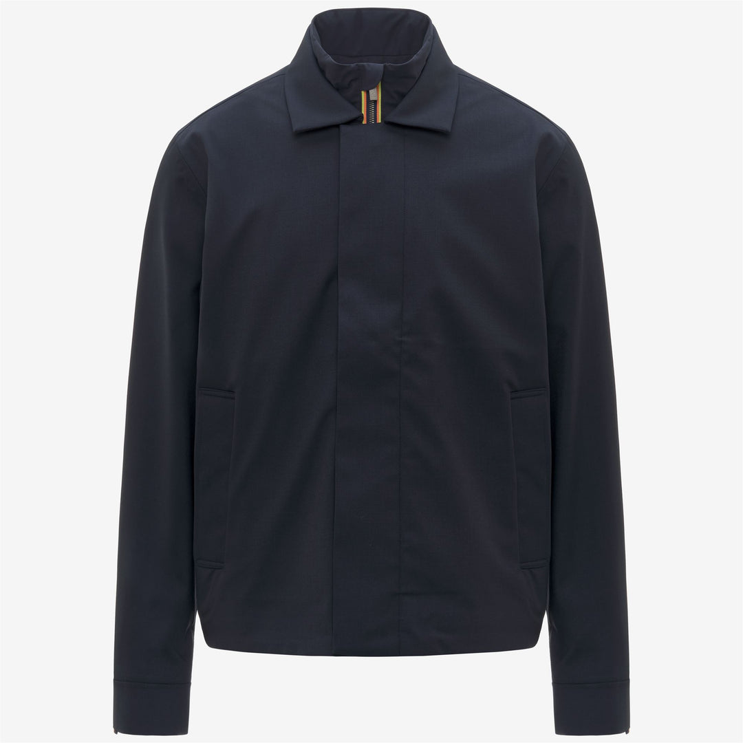 Jackets_MAN_LOUIR 3L WOOL_Short_Blue Depth Combo - Blue Depth - Unico - Photo