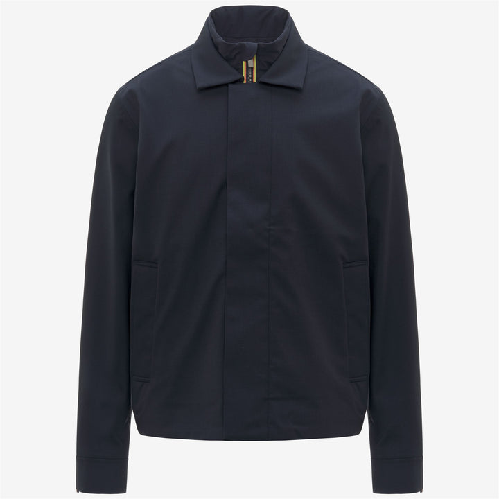 Jackets_MAN_LOUIR 3L WOOL_Short_Blue Depth Combo - Blue Depth - Unico - Photo