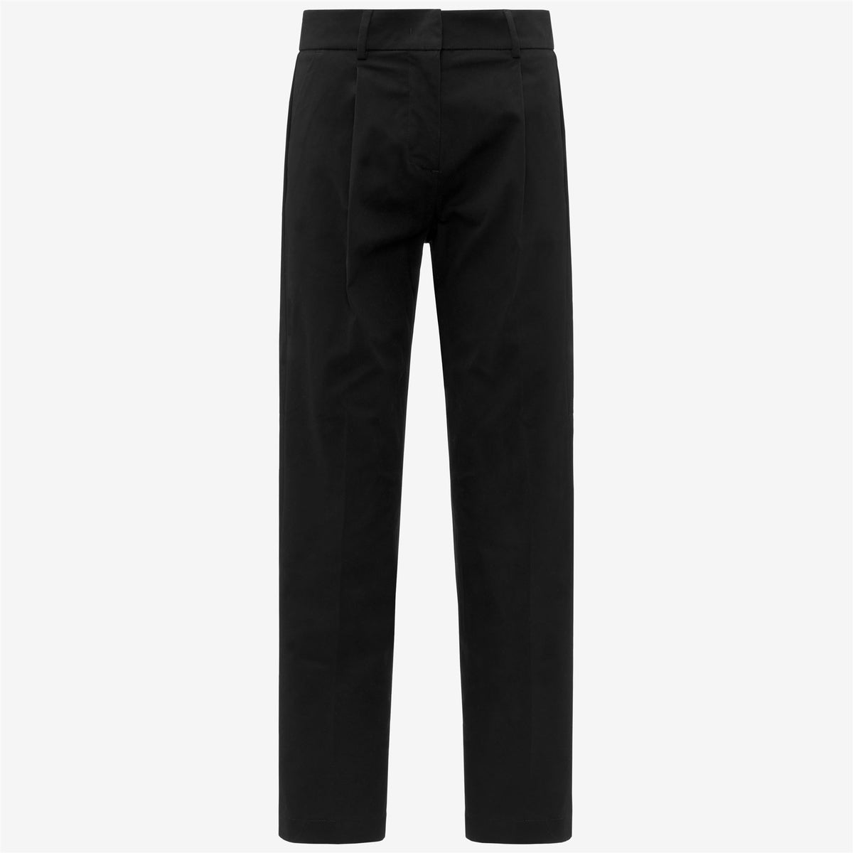 Pants_WOMAN_EYRE TWILL TECH PEACH_Chino_Black Pure - Black Pure - Commercial 1