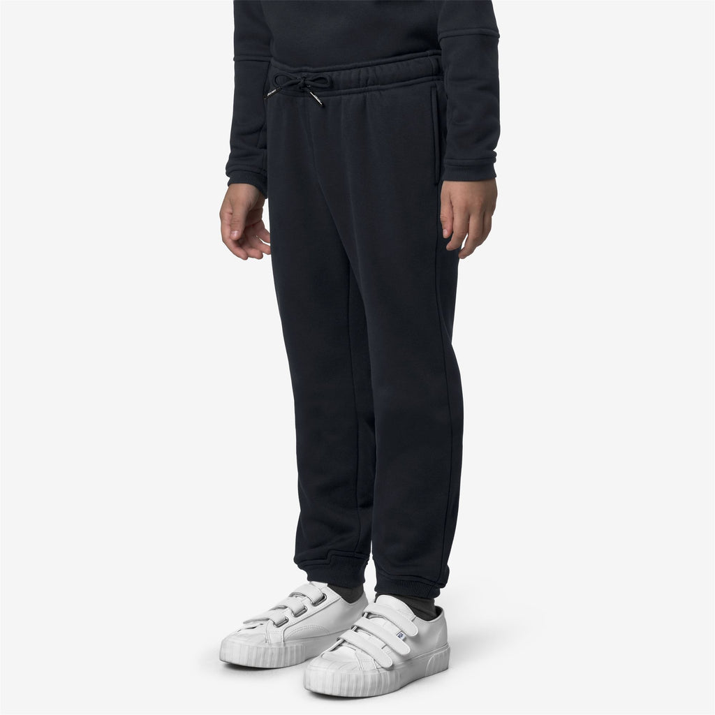 Pants_KID UNISEX_P. PHILBERT BRUSHED PC_Sport Trousers_Blue Depth - Commercial 5