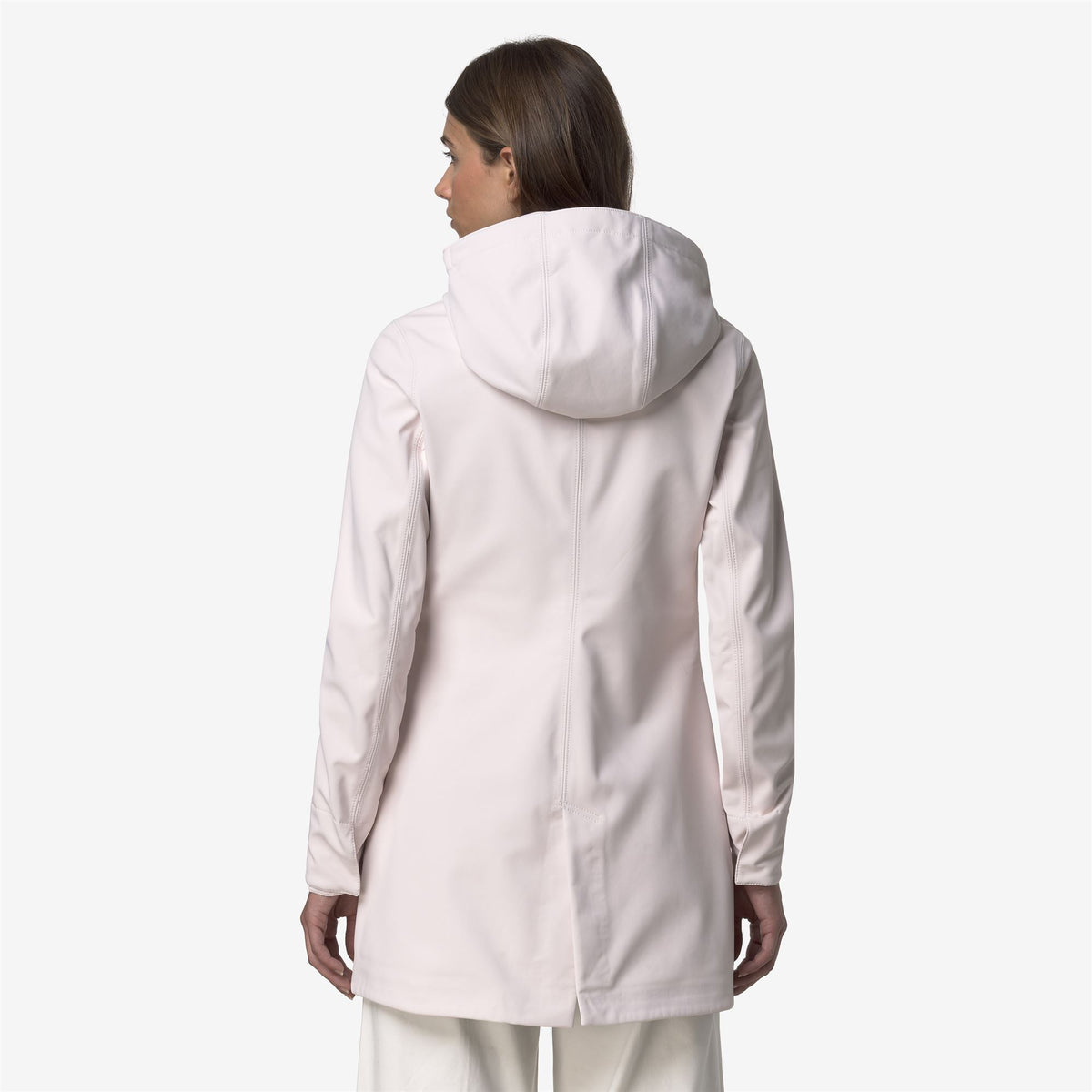 Jackets_WOMAN_MATHY BONDED_3/4 Length_Rose Hushed - Blue Depth - Commercial 6