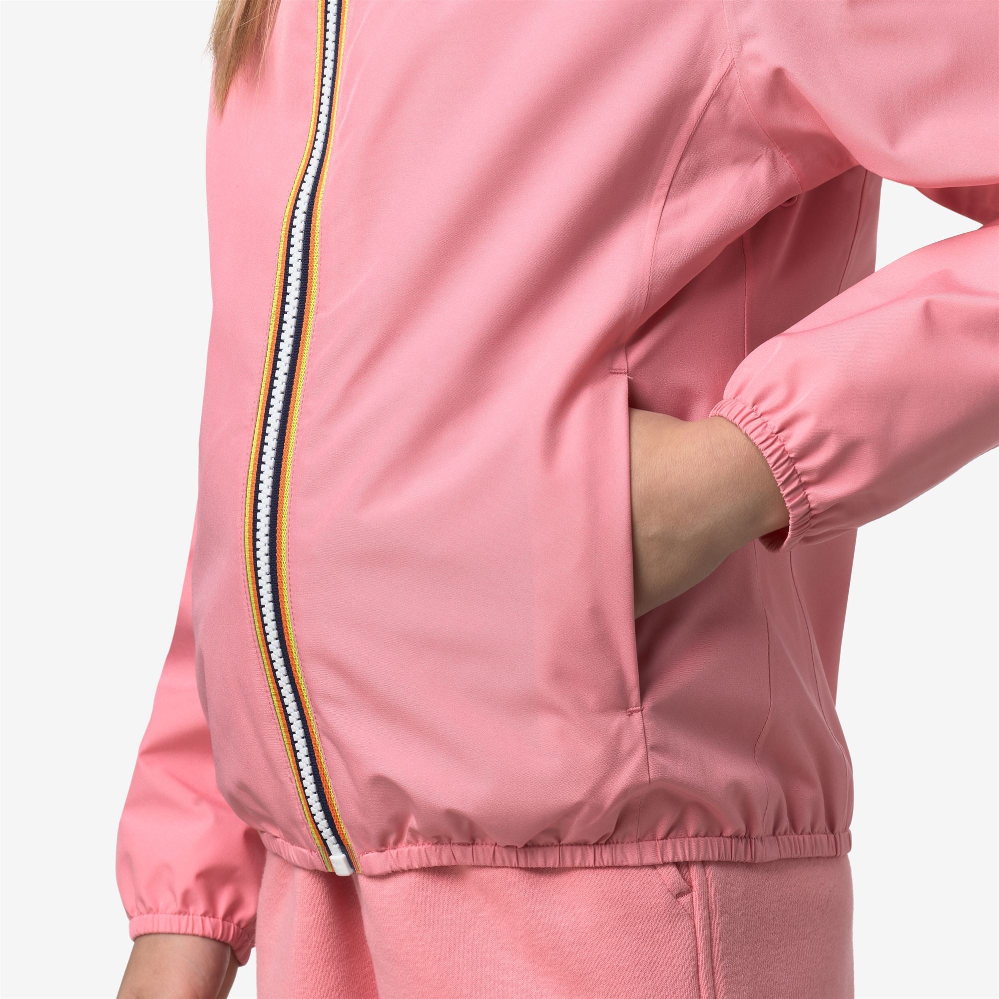 Jackets_Girl_P. LILY STRETCH POLY JERSEY_Short_Pink Geranium - Commercial 7