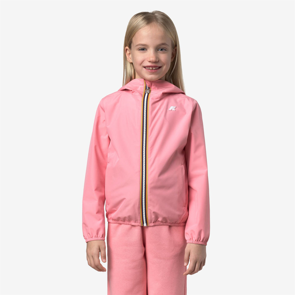Jackets_Girl_P. LILY STRETCH POLY JERSEY_Short_Pink Geranium - Commercial 4