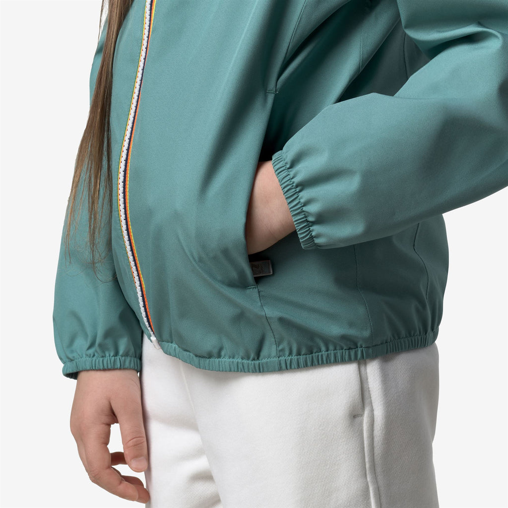 Jackets_Girl_P. LILY STRETCH POLY JERSEY_Short_Green Mine - Commercial 7