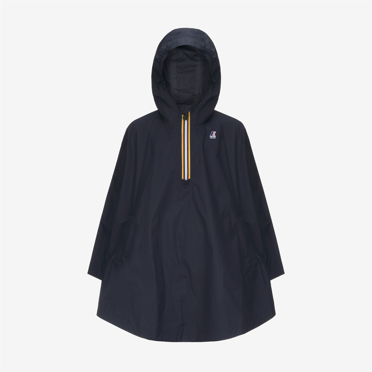 Jackets_KID UNISEX_P. LE VRAI 4.0 MORGAN_Poncho_Blue Depth - Commercial 1