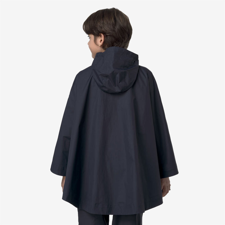 P. LE VRAI 4.0 MORGAN - Jackets - PONCHO - KID UNISEX - BLUE DEPTH