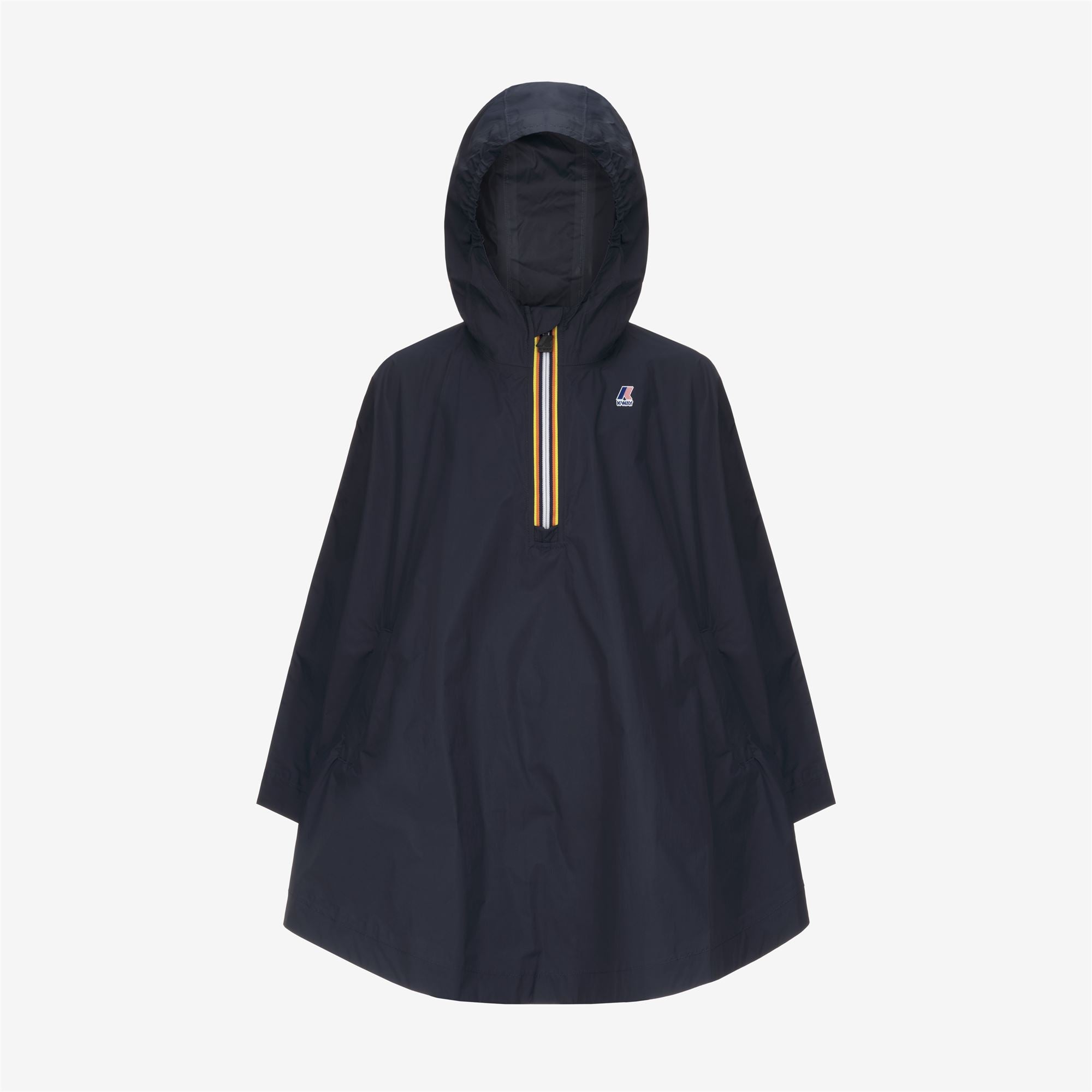 Jackets_KID UNISEX_P. LE VRAI 4.0 MORGAN_Poncho_Blue Depth - Commercial 1
