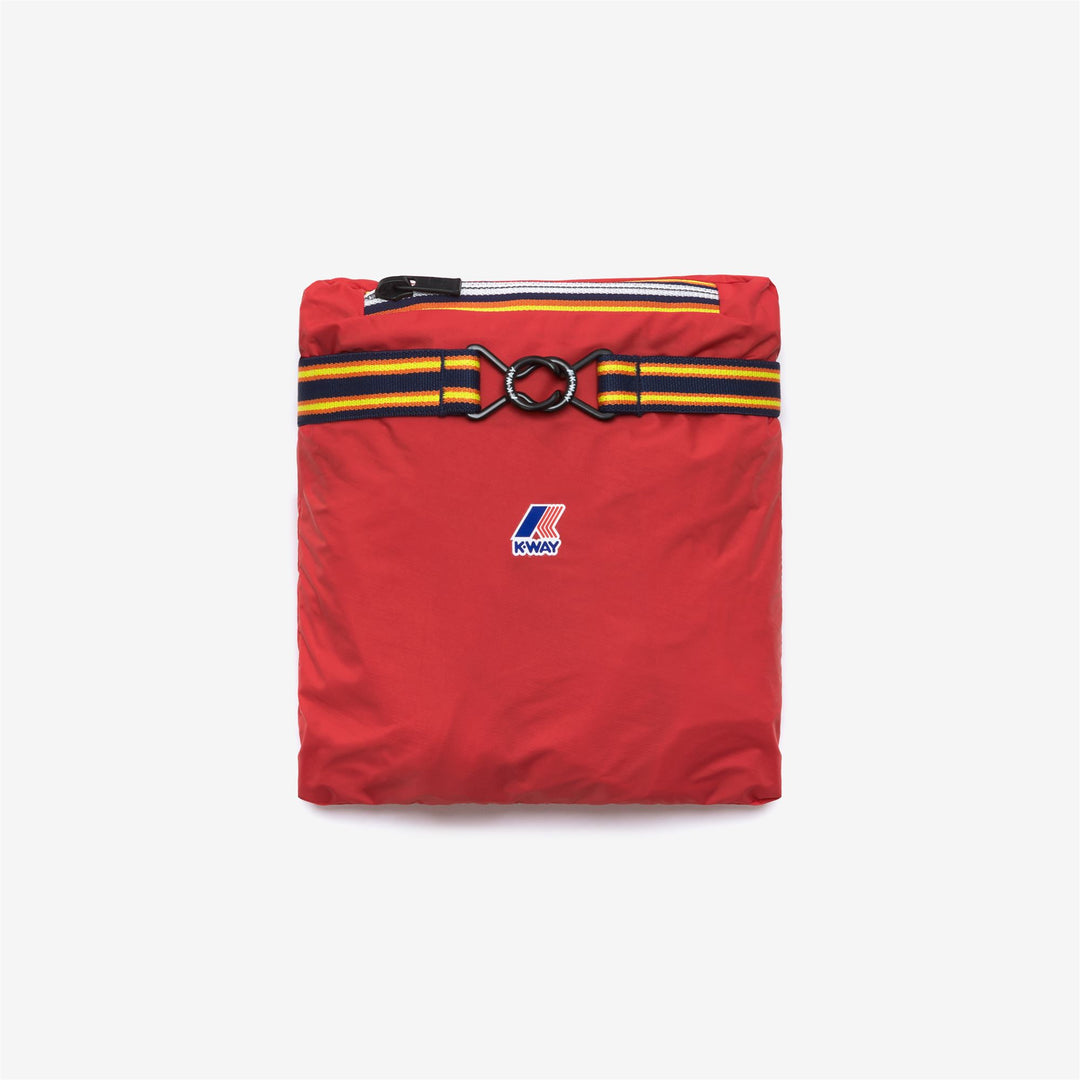 Jackets_KID UNISEX_P. LE VRAI 4.0 MORGAN_Poncho_Red - DressedFront