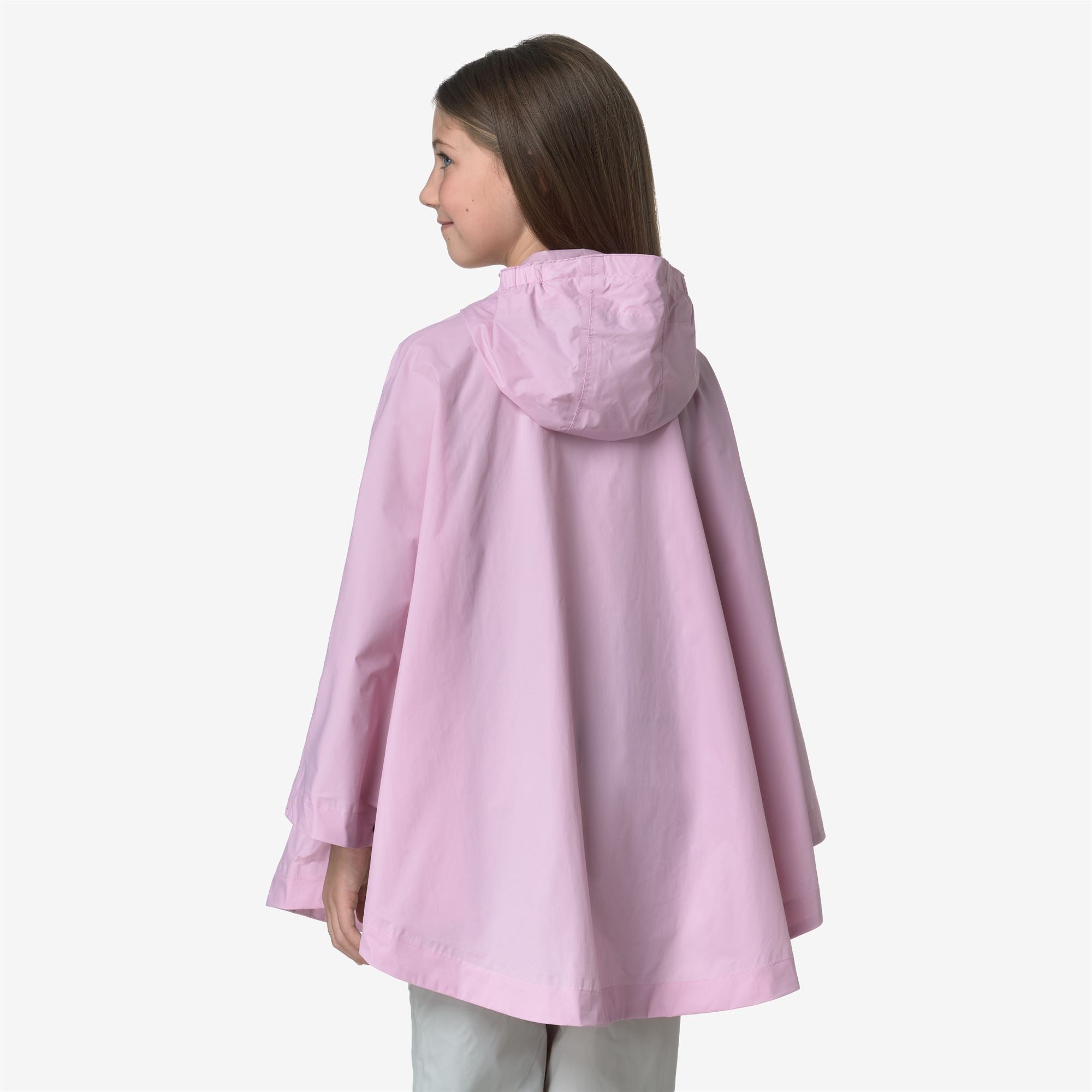 Jackets_KID UNISEX_P. LE VRAI 4.0 MORGAN_Poncho_Pink Lavender - Commercial 6