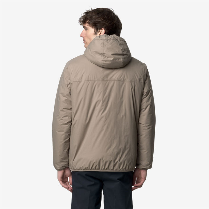 Jackets_UNISEX_LE VRAI 4.0 CLAUDE ORSETTO_Mid_Beige Taupe - DressedFrontDouble