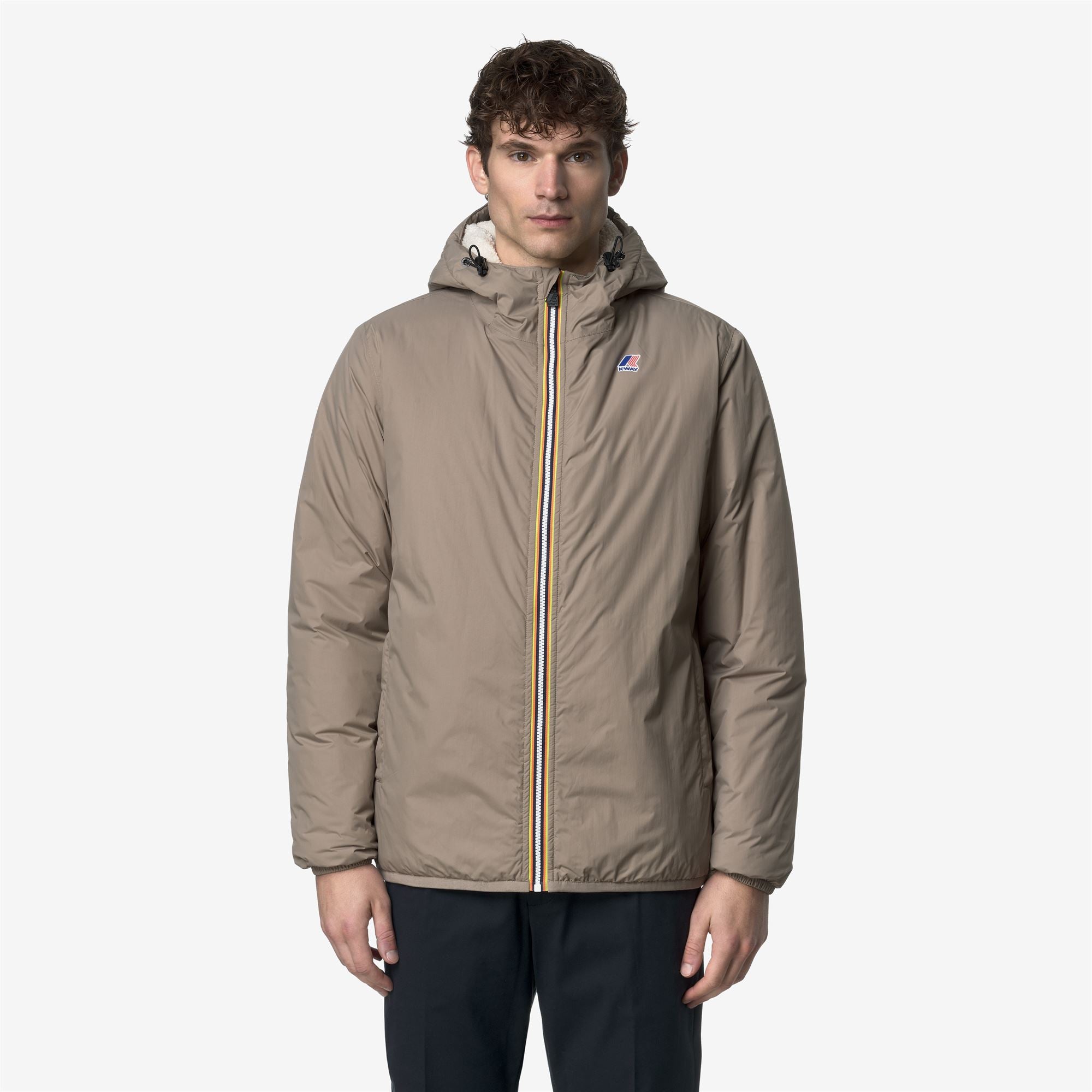 Jackets_UNISEX_LE VRAI 4.0 CLAUDE ORSETTO_Mid_Beige Taupe - Commercial 4