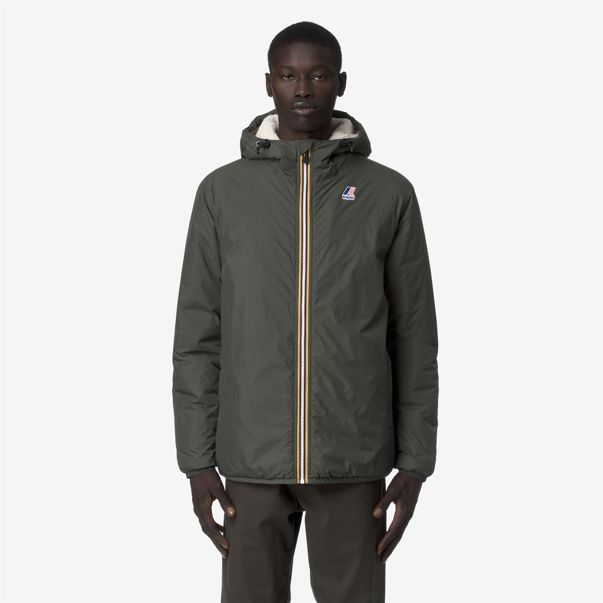 Jackets_UNISEX_LE VRAI 4.0 CLAUDE ORSETTO_Mid_GREEN BLACKISH - Commercial 4