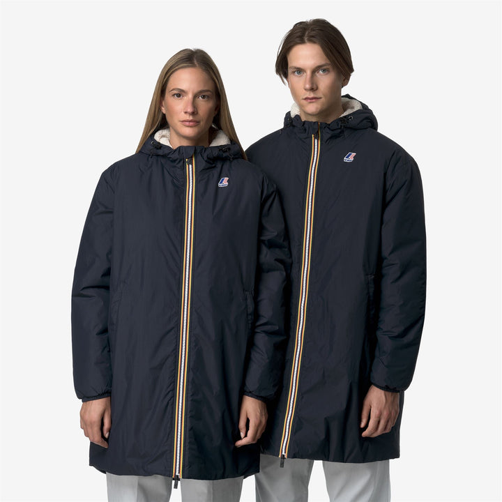 LE VRAI 4.0 EIFFEL EAST ORSETTO - Jackets - 3/4 LENGTH - UNISEX - Blue Depth
