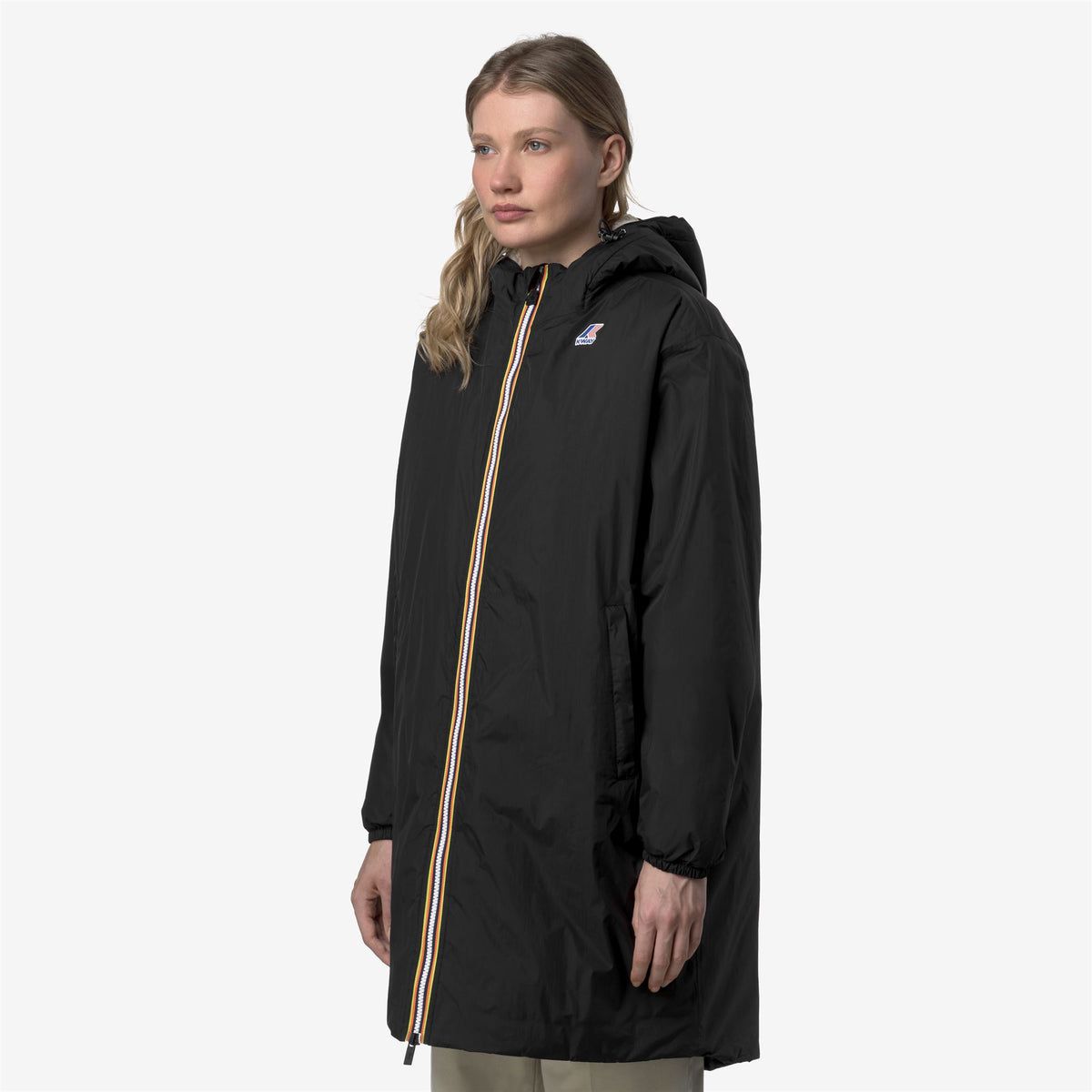 Jackets_UNISEX_LE VRAI 4.0 EIFFEL EAST ORSETTO_3/4 Length_Black Pure - Commercial 5
