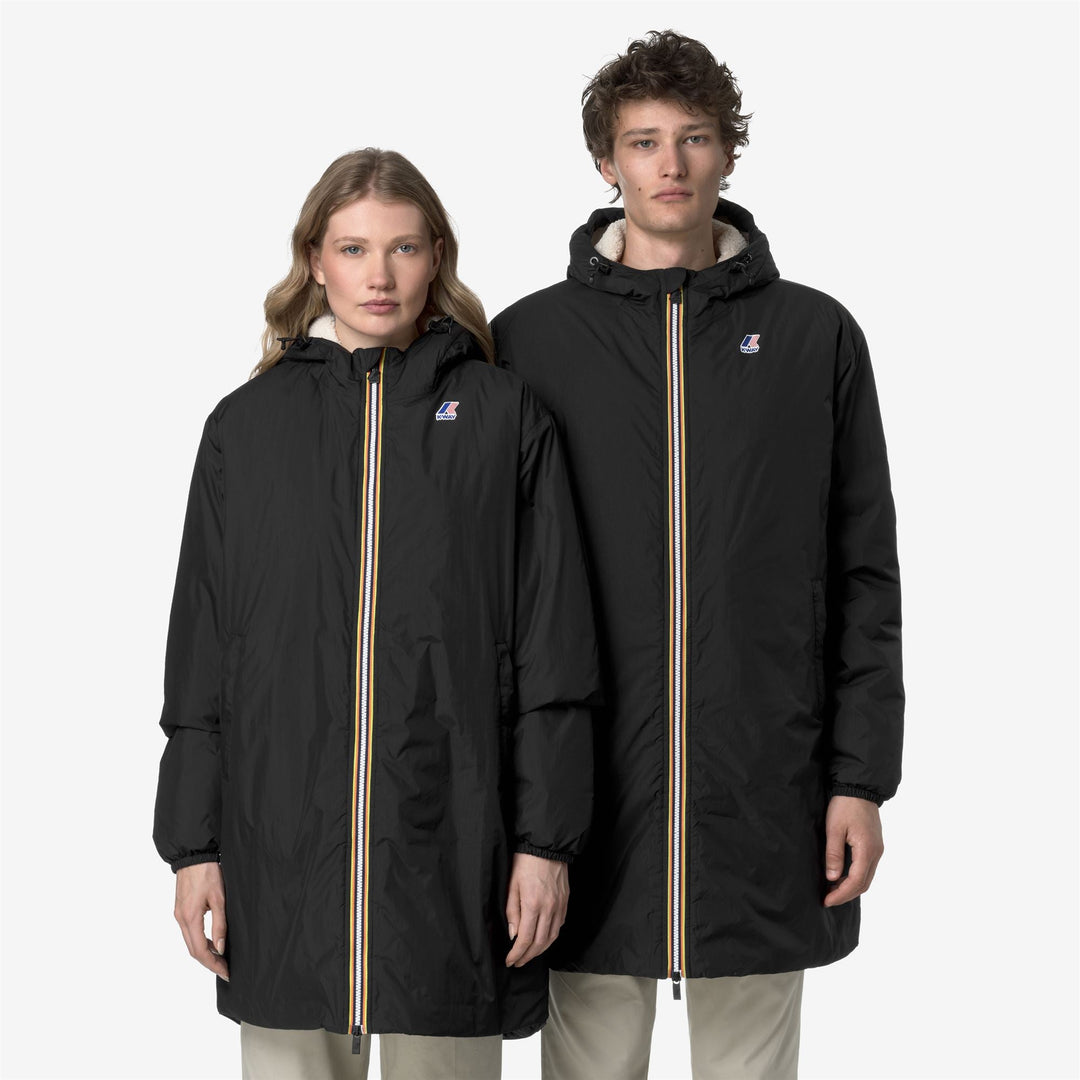 LE VRAI 4.0 EIFFEL EAST ORSETTO - Jackets - 3/4 LENGTH - UNISEX - Black Pure