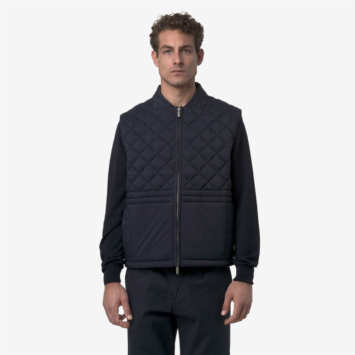 BARNES PREMIUM WARM - Jackets - Vest - MAN - Blue Depth Combo
