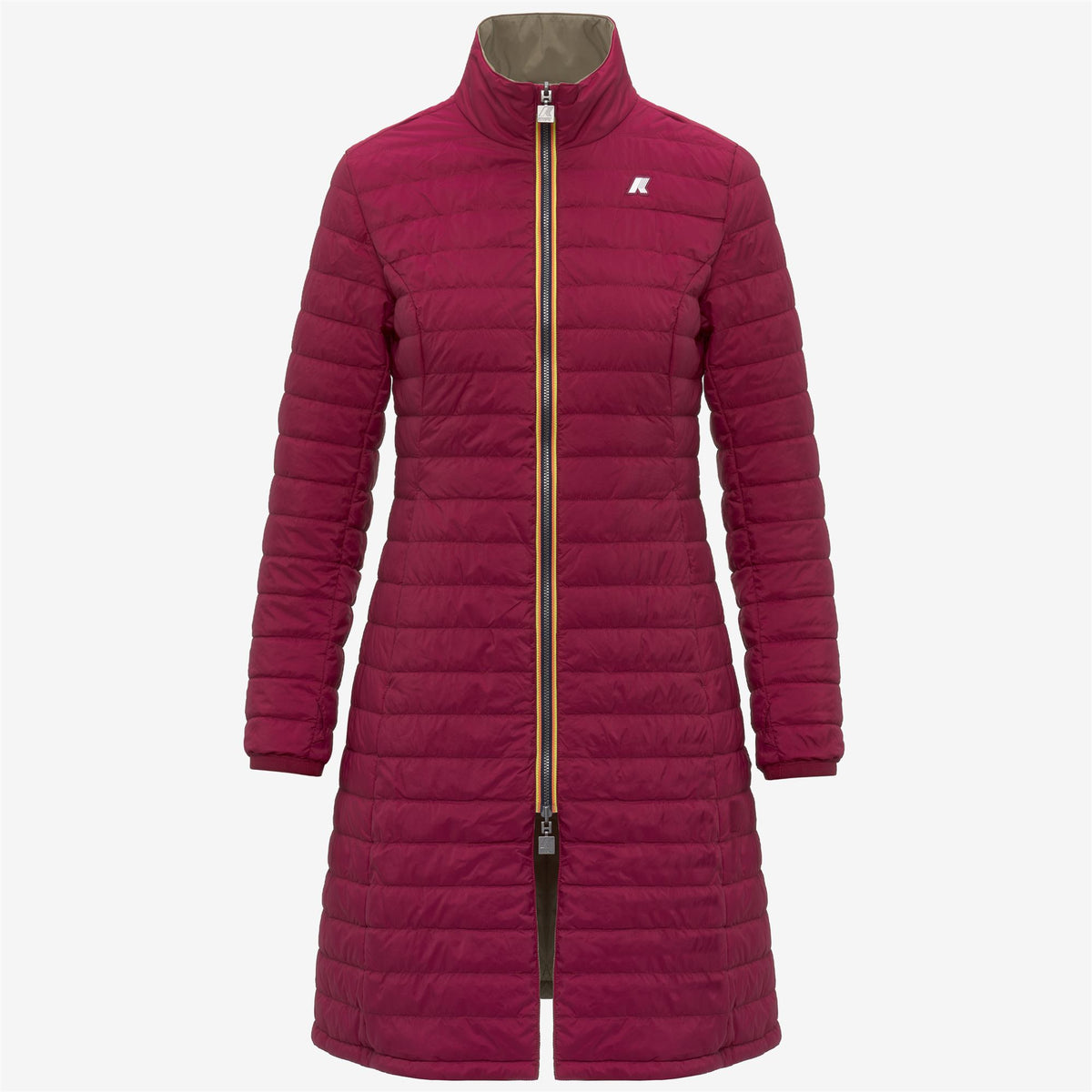 Jackets_Woman_MIRANDA 3IN1_Long_Green Army - Red Dk - Commercial 3
