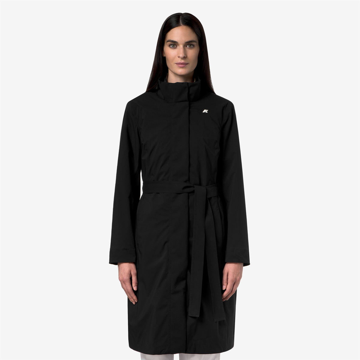 Jackets_Woman_MIRANDA 3IN1_Long_Black Pure - Beige Khaki - Commercial 4