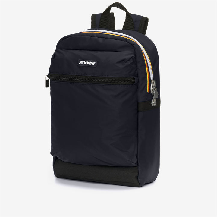 Bags_UNISEX_SMALL LAON_Backpack_Blue Depth - DressedFront