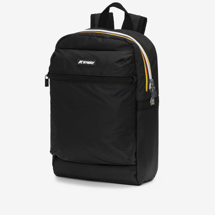 Bags_UNISEX_SMALL LAON_Backpack_Black Pure - DressedFront