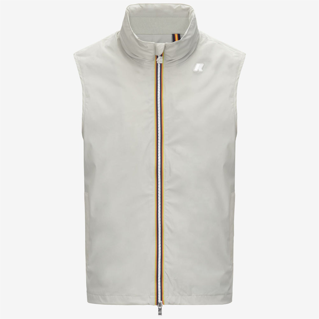 Jackets_MAN_VALEN STRETCH NYLON JERSEY_Vest_BEIGE LT - Commercial 1