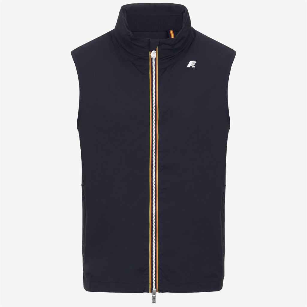 Jackets_MAN_VALEN STRETCH NYLON JERSEY_Vest_Blue Depth - Commercial 1