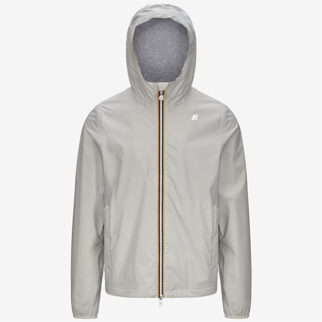 Jackets_MAN_JACK  STRETCH NYLON JERSEY_Short_BEIGE LT - Commercial 1