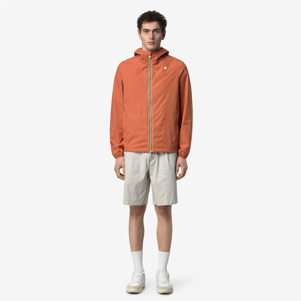 Jackets_Man_JACK  STRETCH NYLON JERSEY_Short_Orange Brownish - Commercial 4