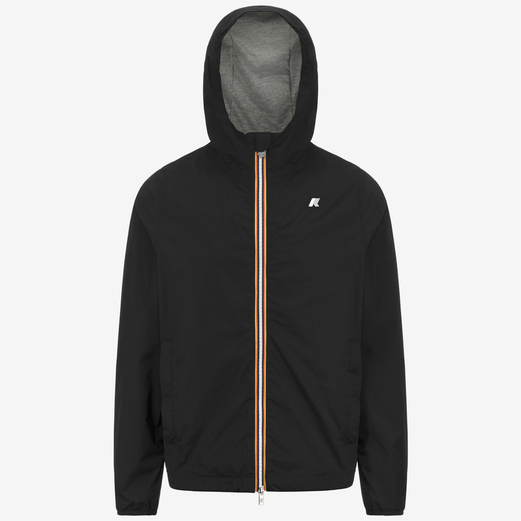 Jackets_MAN_JACK  STRETCH NYLON JERSEY_Short_Black Pure - Commercial 1
