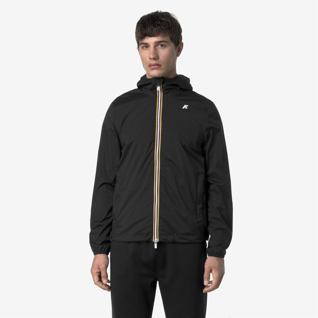 Jackets_MAN_JACK  STRETCH NYLON JERSEY_Short_Black Pure - Commercial 4