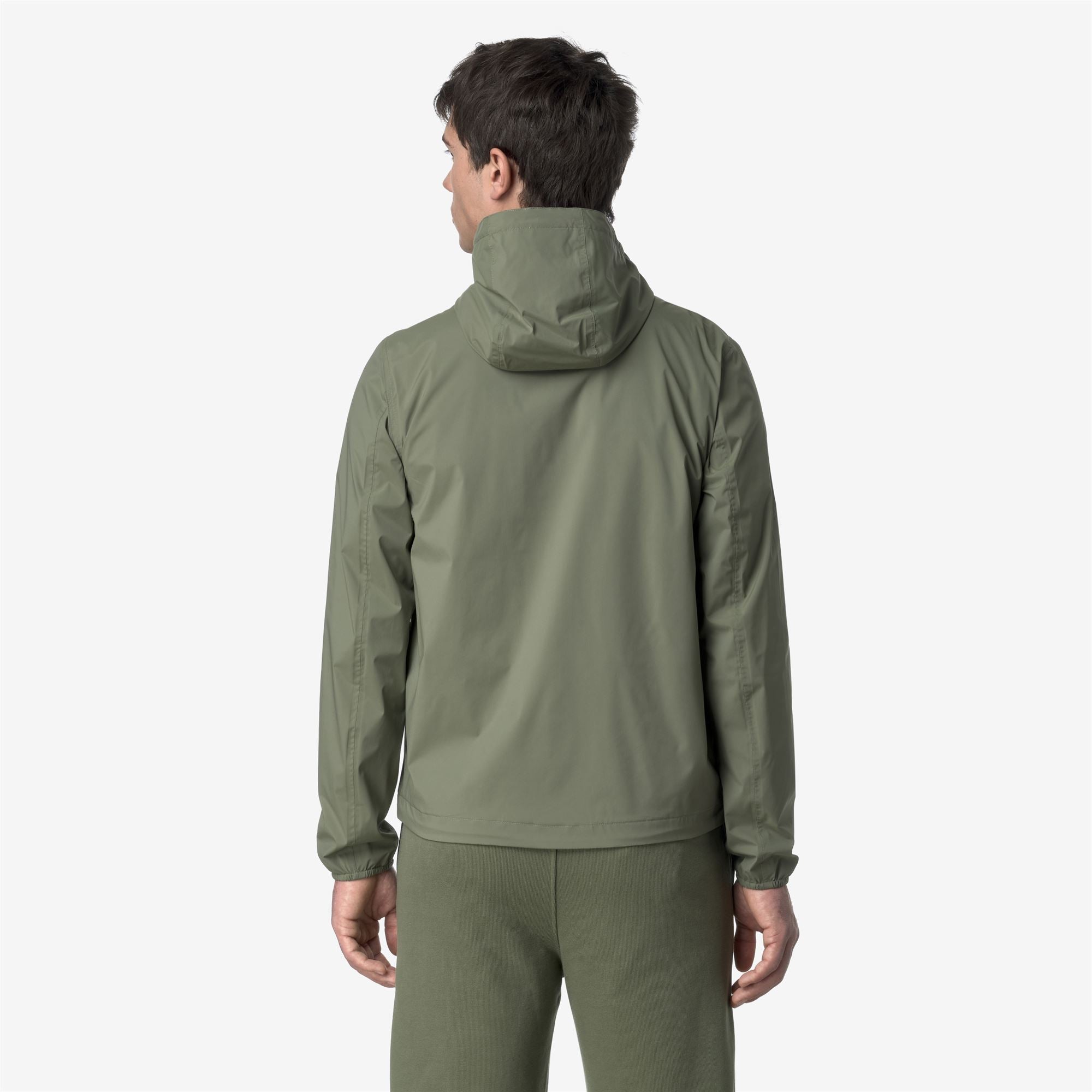 JACK STRETCH NYLON JERSEY - Jackets - Short - Man - Green Lichen